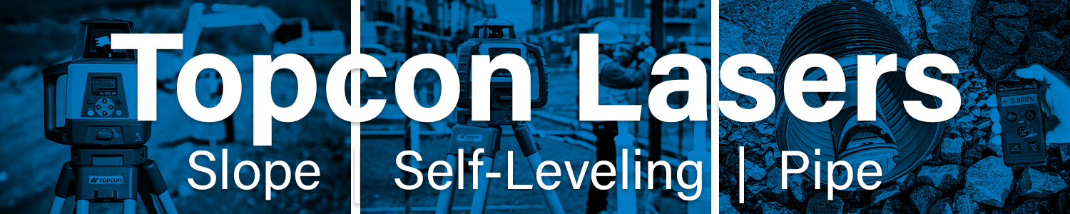 Topcon Laser Levels | Slope, Rotary & Pipe Lasers in Iowa