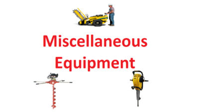 Miscellaneous Hand Tools & Equipment